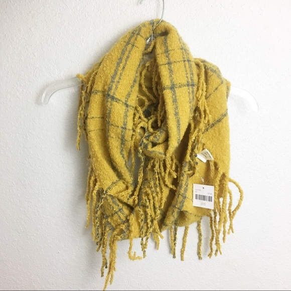 Altar'd State Accessories - NWT Altar’d State Mustard Colored Scarf